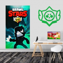 Vinilo brawl stars crow