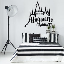 Vinyles décoratifs harry potter hogwarts graduate