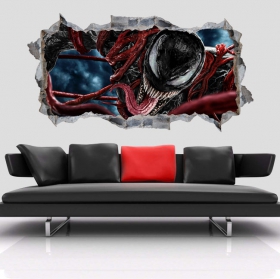 Vinyles décoratifs 3d marvel venom