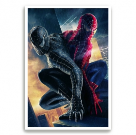 Affiche ou feuille papier photo spider-man
