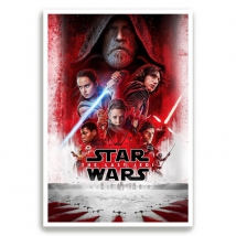 Affiches ou feuilles décoratives star wars les derniers jedi