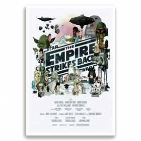 Affiches star wars l'empire contre-attaque