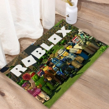 Tapis imprimé jeu vidéo roblox