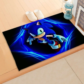 Tapis imprimé jeux vidéo sonic