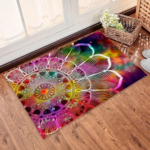 Tapis imprimé mandala