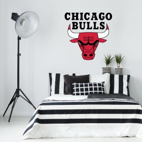 Vinyle décoratif et autocollants bouclier des chicago bulls