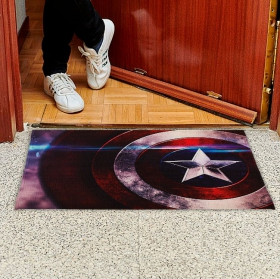 Tapis bouclier captain america