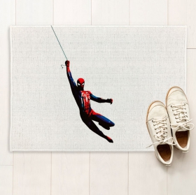 Paillasson ou tapis personnalisé spider-man