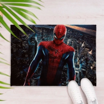 Paillasson ou tapis imprimé spider-man