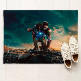 Paillassons ou tapis imprimés marvel iron man