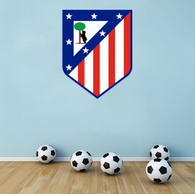 Vinyles décoratifs football bouclier de l'atlético de madrid